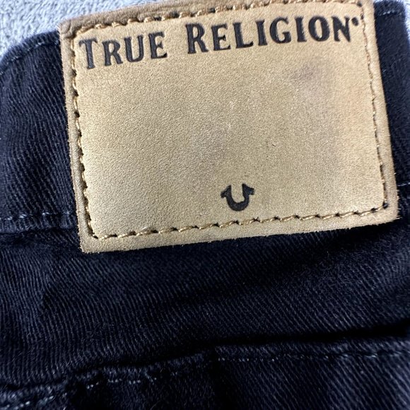 True Religion Kids‎ Shorts Size 16 Geno Cut Off Short black - Picture 3 of 9